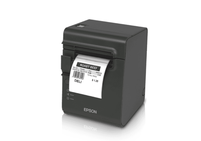 Epson TM-L90 Printer on white Background Epson TM-L90 Printer on white Background