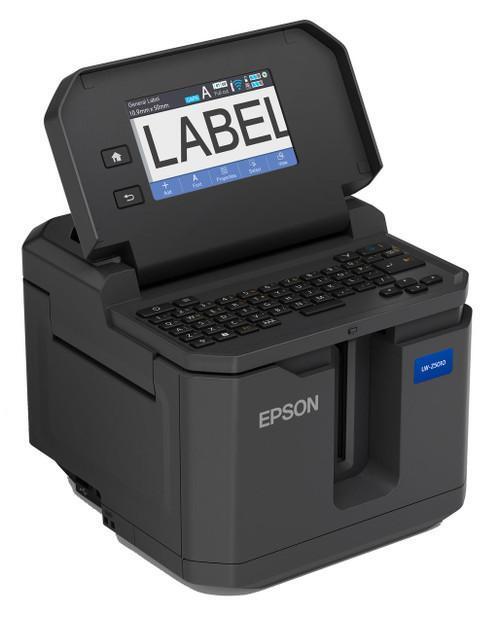 Printer working on glossy color label